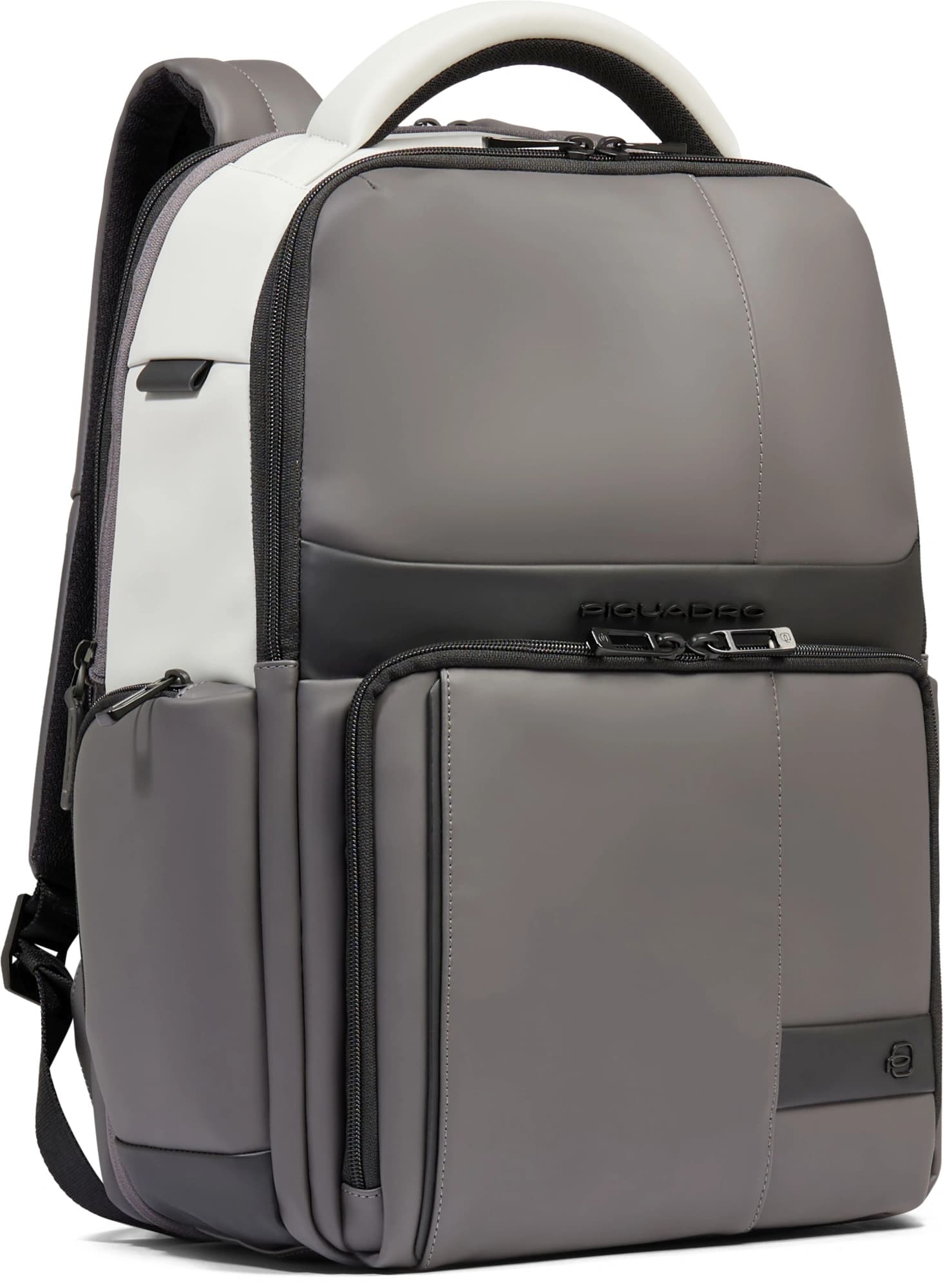 Рюкзак мужской Piquadro Wollem Rubber CA6239W129W/GRN серый/черный полиуретан - фото 4