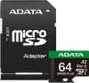 Флеш карта microSDXC 64GB A-Data UD64GUI3V30A2SP-RA1 Speed Plus V30 A2 + adapter - фото 3