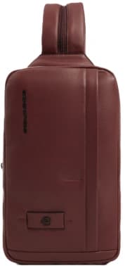 Рюкзак слинг Piquadro Russel CA6764W137/CU красное дерево натур.кожа - фото 2
