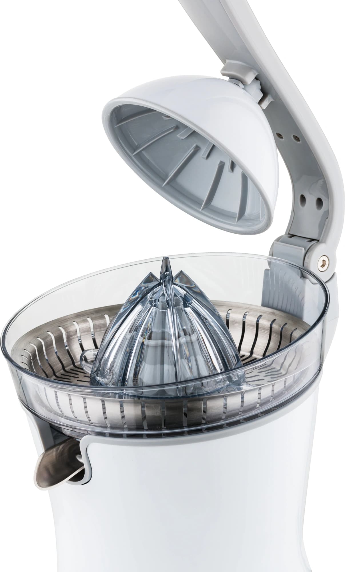 Соковыжималка цитрусовая Haier HJ-700 100Вт белый - фото 4