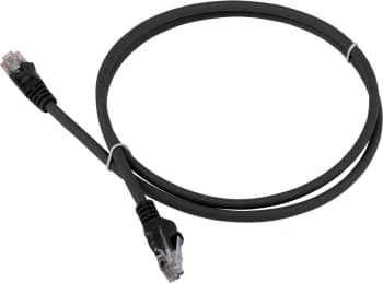 Патч-корд Lanmaster LAN-PC45/U6-5.0-BK UTP RJ-45 вил.-вилка RJ-45 кат.6 5м черный LSZH - фото 2