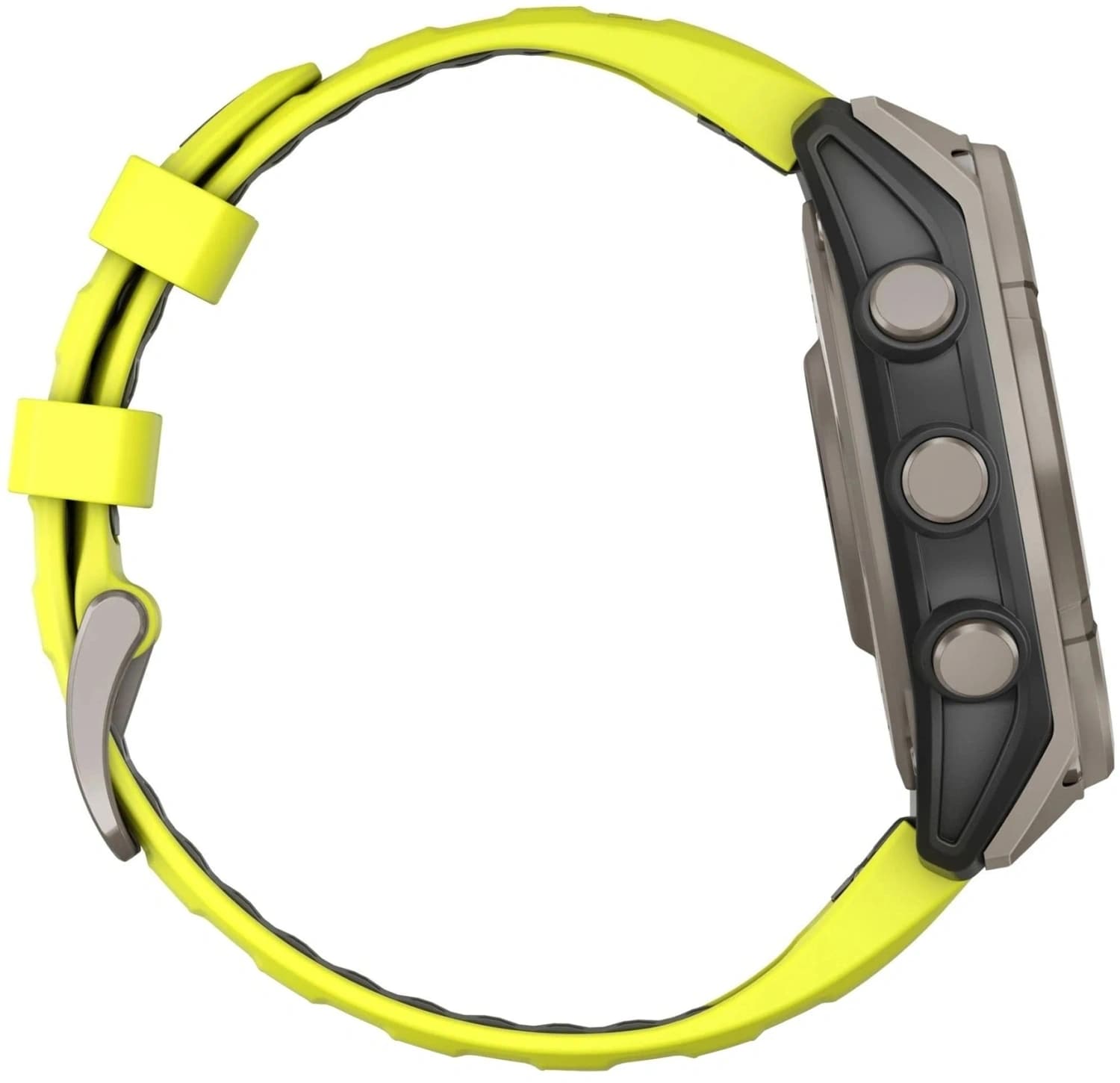 Смарт-часы Garmin Fenix 8 Solar 47мм 1.3" MIP корп.серебристый рем.желтый (010-02906-21) - фото 2