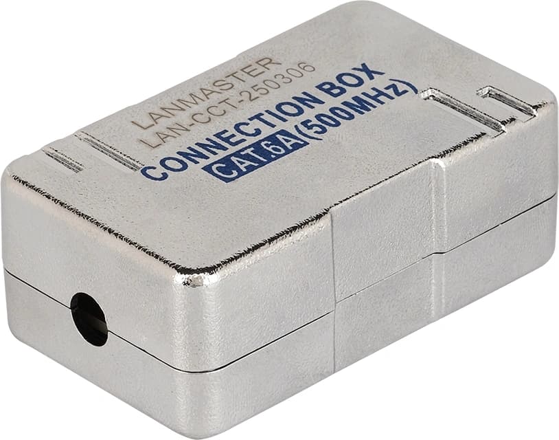 Соединитель Lanmaster LAN-CNB-STP6A белый