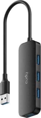 Разветвитель USB 3.0 Cudy UH40A 4порт. черный - фото 2
