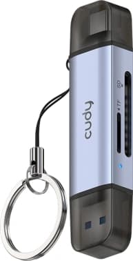 Разветвитель USB 3.2 Cudy UH200 2порт. серебристый - фото 5