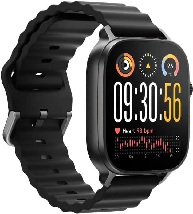 Смарт-часы Realme Watch 5 22мм 1.97" AMOLED корп.черный рем.черный разм.брасл.:160-230мм (RMW2501) - фото 4