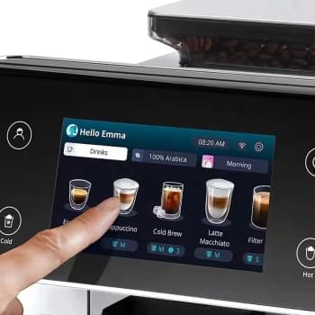 Кофемашина Delonghi ECAM630.55.SSM 1450Вт черный/серебристый - фото 5