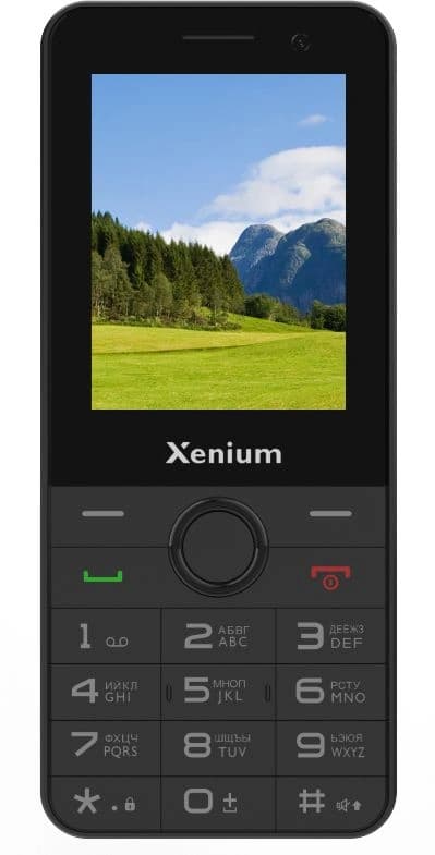 Мобильный телефон Xenium X900 черный моноблок 3G 4G 1Sim 2.4" 240x320 Spreadtrum ThreadX RTOS 0.3Mpix GPS GSM900/1800 GSM1900 MP3 FM A-GPS microSD max32Gb - фото 4