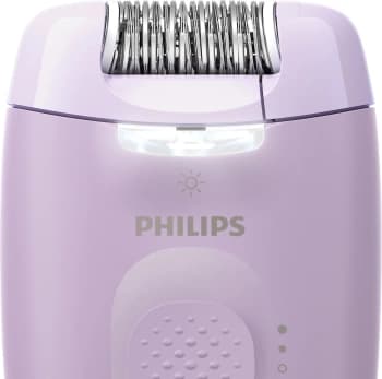Эпилятор Philips BRE257/00 скор.:2 насад.:3 от электр.сети фиолетовый - фото 5