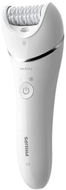 Эпилятор Philips BRE700/01 скор.:2 насад.:2 от аккум. белый - фото 2