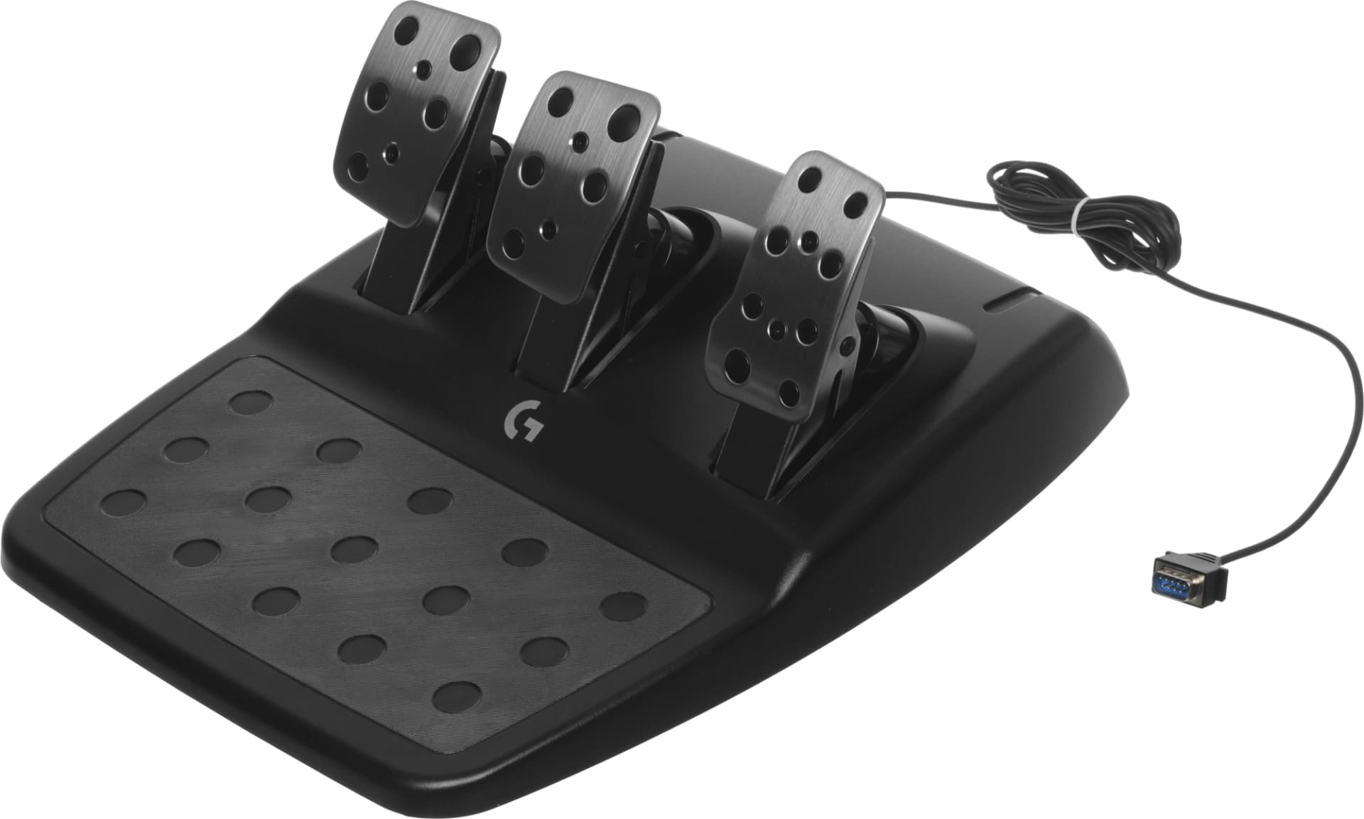 Руль Logitech G923 10кноп. (с педалями) черный - фото 4