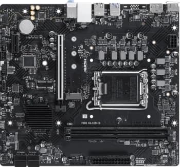 Материнская плата MSI PRO H610M-B Soc-1700 Intel H610 2xDDR5 mATX AC`97 8ch(7.1) GbLAN+HDMI+DP - фото 2