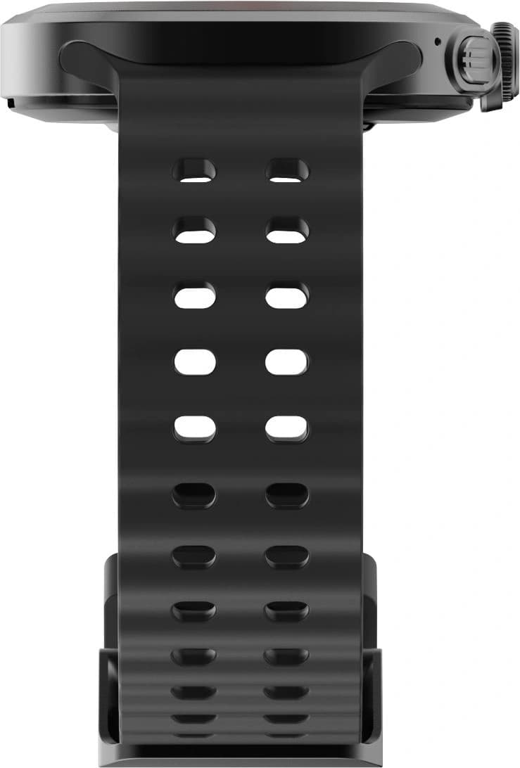 Смарт-часы Tecno Watch Neo 1.43" AMOLED корп.черный рем.черный/оранжевый разм.брасл.:130-210мм (WN01) - фото 2