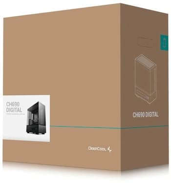 Корпус Deepcool CH690 Digital черный без БП ATX 10x120mm 10x140mm 2xUSB3.0 audio bott PSU - фото 2