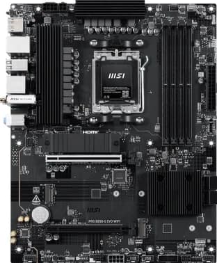 Материнская плата MSI PRO B850-S EVO WIFI Socket AM5 AMD B850 4xDDR5 ATX AC`97 8ch(7.1) 5Gigabit RAID+HDMI+DP - фото 5