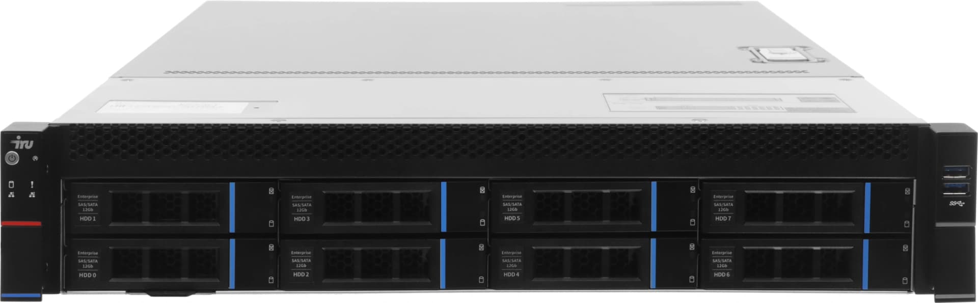 Сервер IRU Rock g2208ig3 2x4309Y 2x32Gb С621 AST2500 2xGigEth 2x1300W w/o OS (2160702) - фото 4