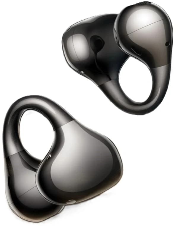 Гарнитура накладные Realme Buds Clip черный беспроводные bluetooth клипса (6941764477667) - фото 3