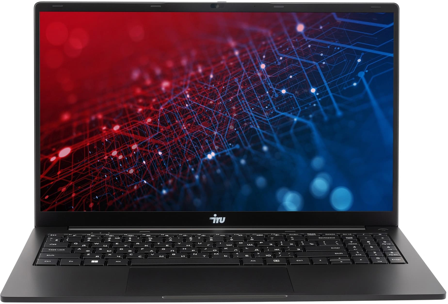 Ноутбук IRU Strato 15ALID4 Core i5 1334U 16Gb SSD512Gb Intel UHD Graphics 15.6" IPS FHD (1920x1080) без ОС black WiFi BT Cam 6000mAh (2168023)