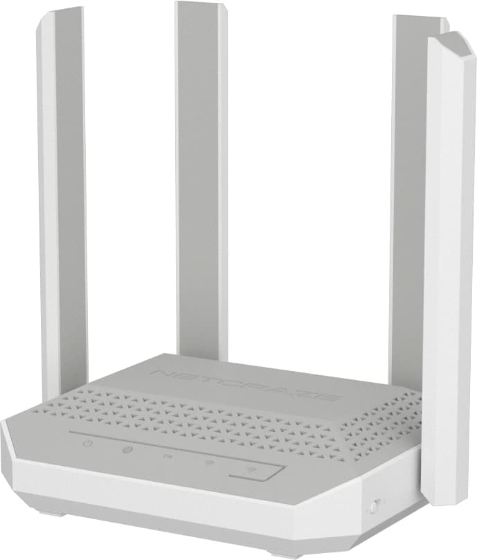 Роутер беспроводной Keenetic Netcraze Sprinter (NC-3711) AX3000 10/100/1000BASE-TX белый