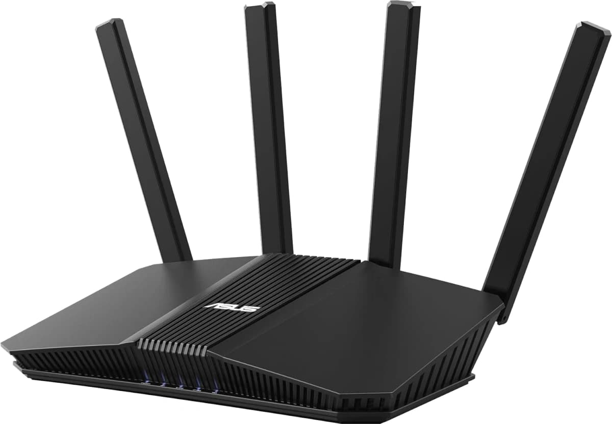 Роутер беспроводной Asus RT-BE55 BE3600 100/1000/2500BASE-T черный - фото 1