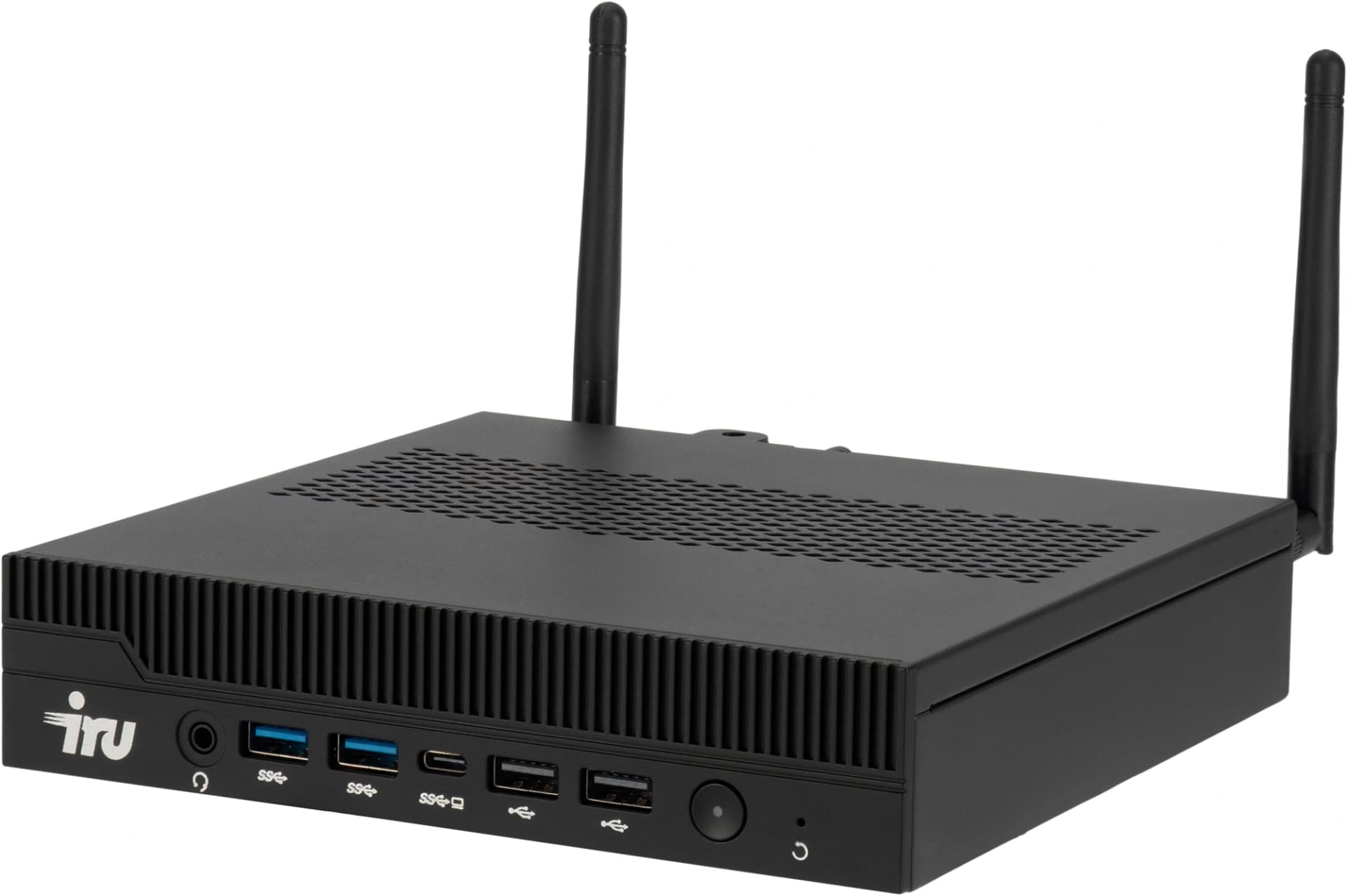Неттоп IRU Tactio 310H6ITF i7 12700 (2.1) 32Gb SSD1Tb UHDG 770 Windows 11 Pro GbitEth WiFi BT 90W черный (RUS) (2173196)
