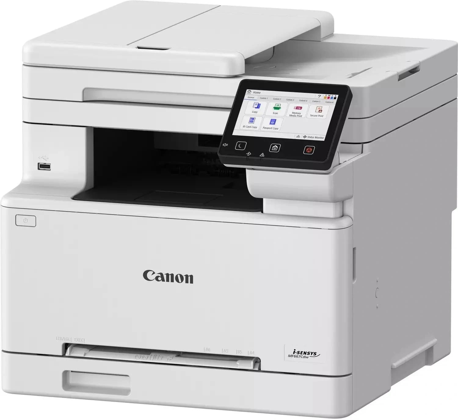 МФУ лазерный Canon i-Sensys MF667Cdw (6928C001) A4 Duplex Net WiFi белый - фото 4
