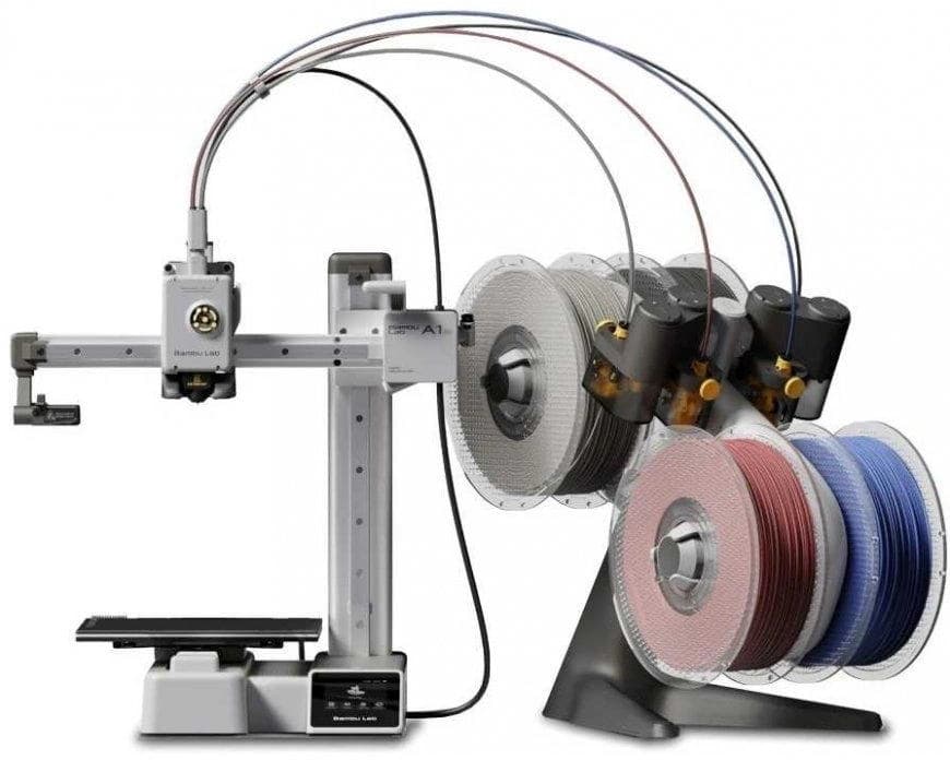 Принтер 3D Bambu Lab A1 Mini Combo 180x180x180мм PLA/PETG/Flex 20мкм - фото 4