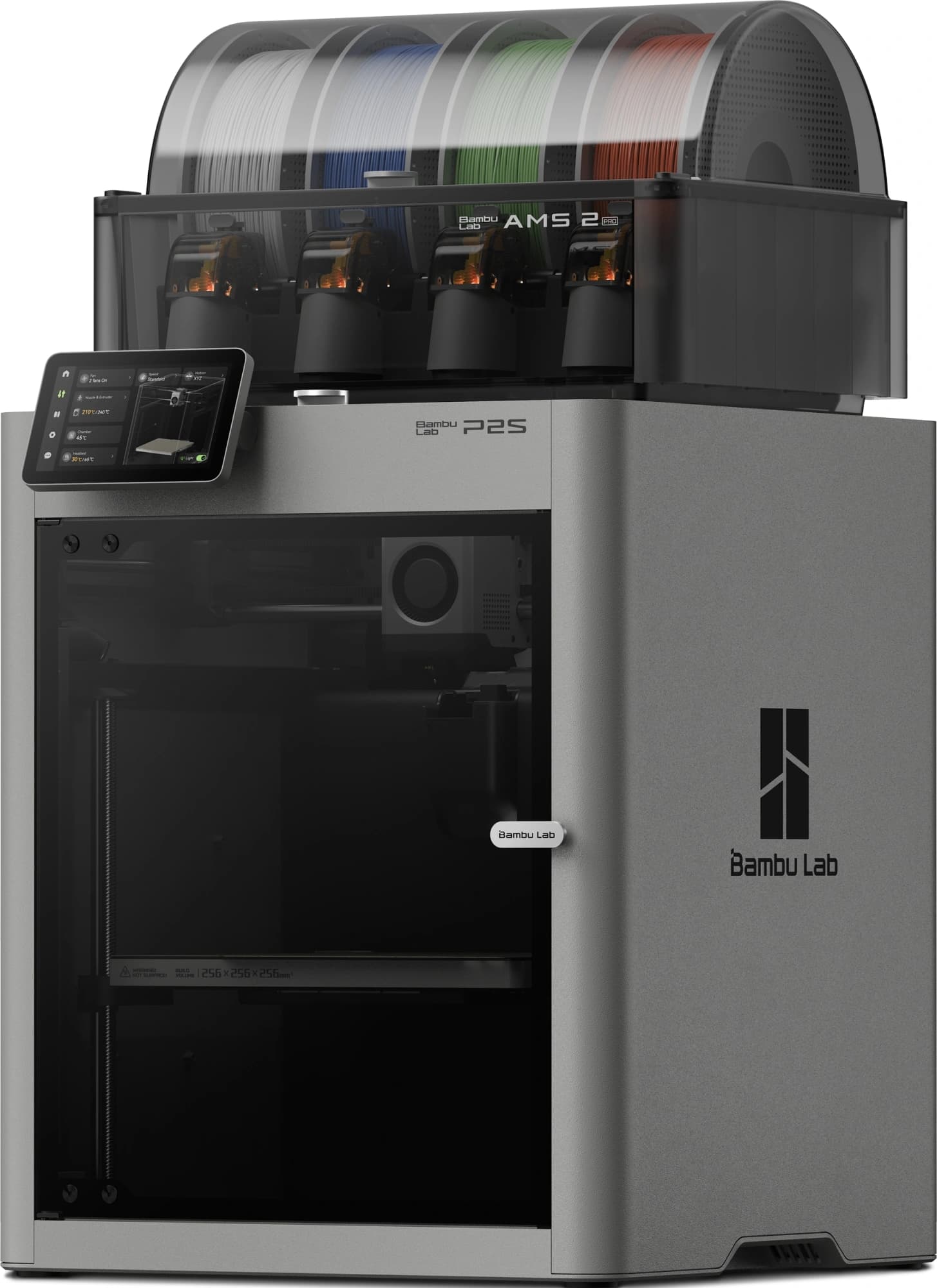 Принтер 3D Bambu Lab P2S Combo 256x256x256мм ABS/PLA/PETG/ASA/Carbon/Glassfiber/TPU 10мкм
