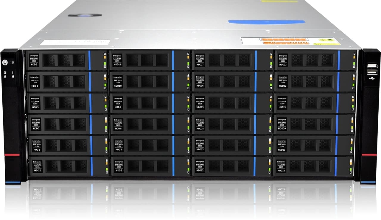 Сервер IRU Rock s4124g 1x4510 2x32Gb 2x480Gb SSD SATA3 9440-8i AST2600 2xGigEth 2x1600W w/o OS (2174819) - фото 1