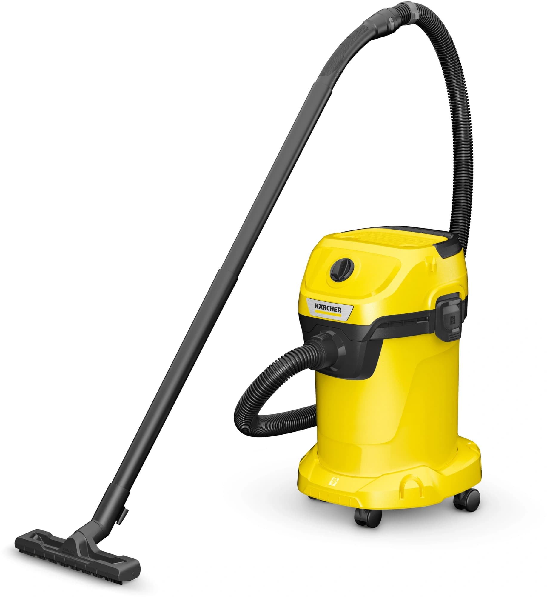 Строительный пылесос Karcher WD 3 V-17/4/20 1000Вт (уборка: сухая/влажная) желтый - фото 4