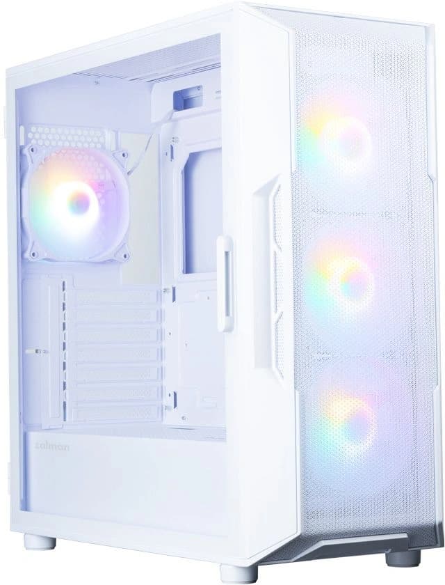 Корпус Zalman i3 Neo V2 белый без БП ATX 7x120mm 5x140mm 1xUSB3.0 audio bott PSU - фото 3