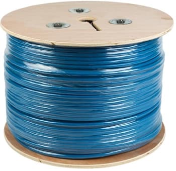Кабель информационный Rexant 01-0147 кат.6 FTP 4 пары PVC внешний 305м синий - фото 5