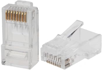 Коннектор Rexant (05-1031-4) кат.6 RJ45 прозрачный - фото 2