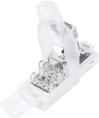 Коннектор Rexant (02-0281) кат.6 RJ45 прозрачный - фото 2