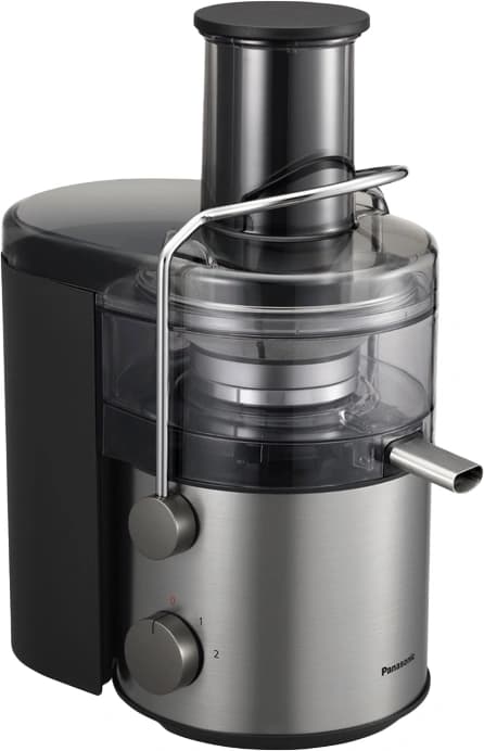Соковыжималка центробежная Panasonic MJ-CB600STQ 1000Вт рез.сок.:1500мл. серебристый/черный