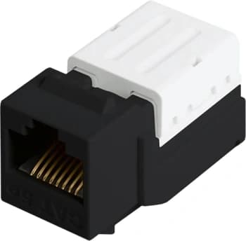 Модуль Nikomax NMC-KJUD2-FT-BK информ. Keystone RJ45 кат.5E UTP черн. - фото 2