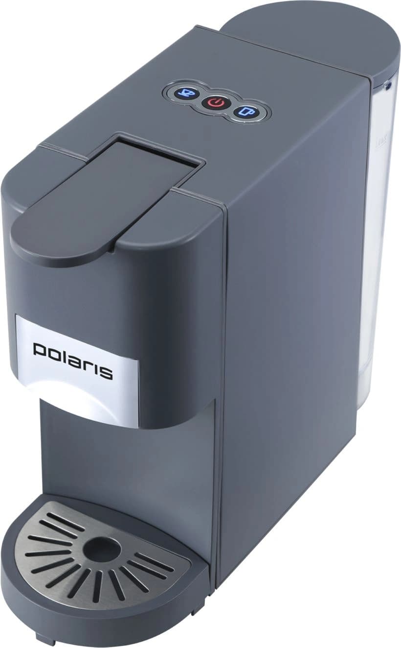 Кофемашина Polaris PCM 2020 1450Вт графит - фото 3