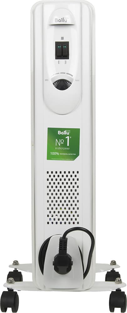 Радиатор масляный Ballu Comfort BOH/CM-07WDN 1500Вт белый/черный