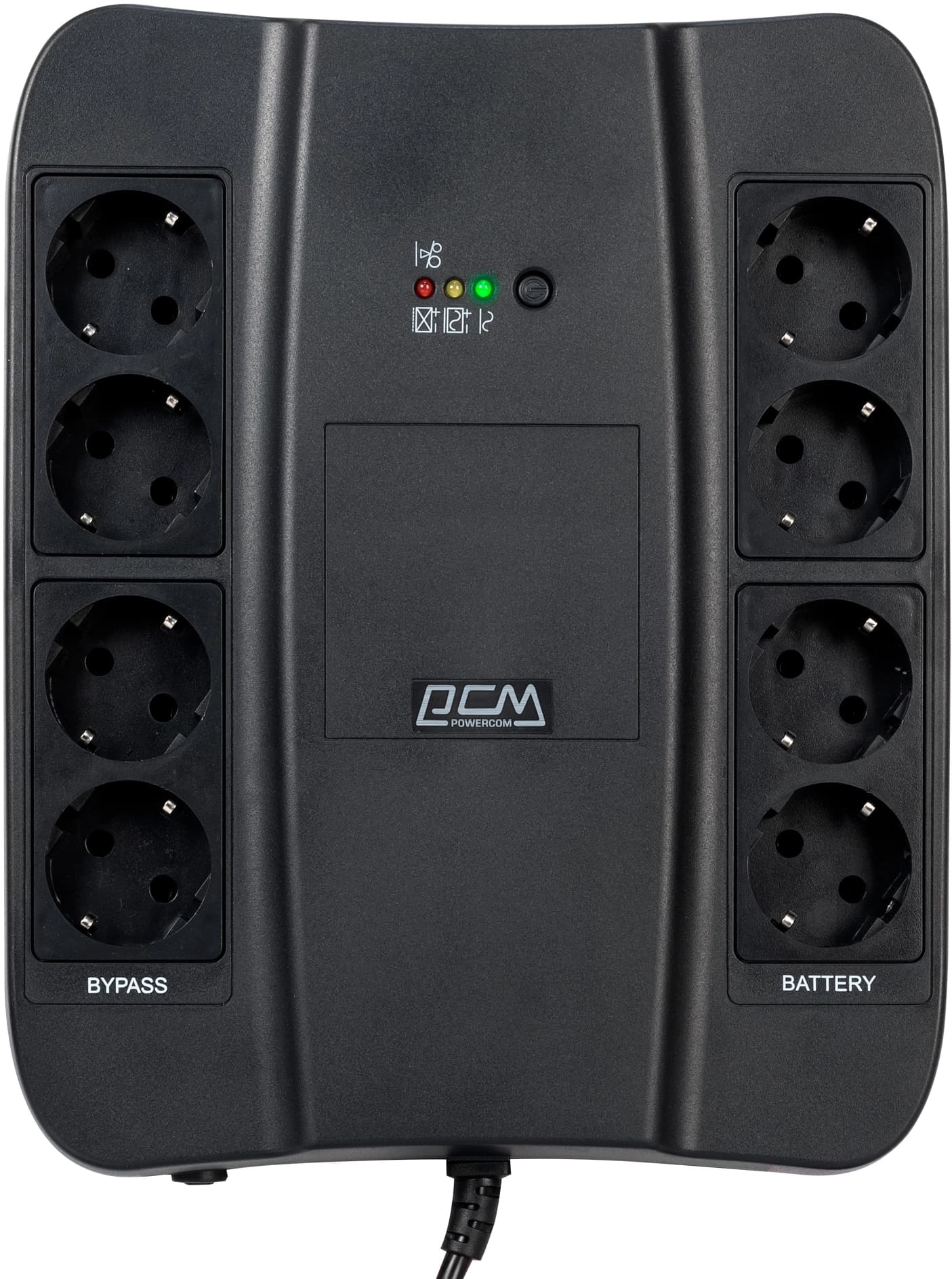 Источник бесперебойного питания Powercom Spider SPD-850N 510Вт 850ВА черный - фото 4