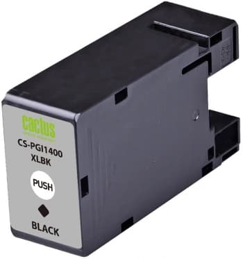 Картридж струйный Cactus CS-PGI1400XLBK PGI-1400 черный пигментный (36мл) для Canon MB2050/MB2350/MB2040/MB2340 с чипом - фото 5