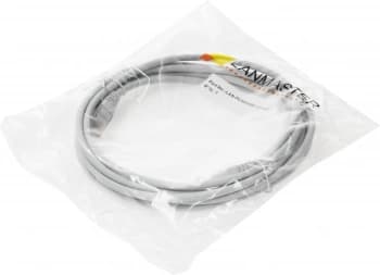 Патч-корд Lanmaster LAN-PC45/U5E-3.0-GY UTP RJ-45 вил.-вилка RJ-45 кат.5E 3м серый LSZH (уп.:1шт) - фото 2