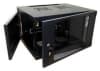 Шкаф коммутационный Lanmaster Next (TWT-CBWNG-9U-6X4-BK) настенный 9U 550x450мм пер.дв.стекл 60кг черный 15.5кг 494мм - фото 3