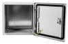 Шкаф электротехнический Elbox EMW-300.200.150-1-IP66 настенный 200мм 150мм несъемн.бок.пан. 50кг серый - фото 3