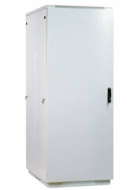 Шкаф серверный ЦМО (ШТК-М-42.8.10-3ААА) напольный 42U 800x1000мм пер.дв.металл задн.дв.стал.лист 2 бок.пан. 500кг серый 655мм 103.5кг 180град. 2030мм - фото 2