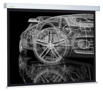 Экран Cactus 119" 213x213см Wallscreen CS-PSW-213x213 1:1 настенно-потолочный рулонный белый - фото 2