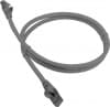 Патч-корд Lanmaster LAN-PC45/S6A-1.0-GY FTP RJ-45 вил.-вилка RJ-45 кат.6A 1м серый LSZH (уп.:1шт) - фото 3