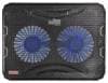 Подставка для ноутбука Buro BU-LCP156-B214 15.6"358x270x21мм 1xUSB 2x 140ммFAN 597г металлическая сетка/пластик черный - фото 3