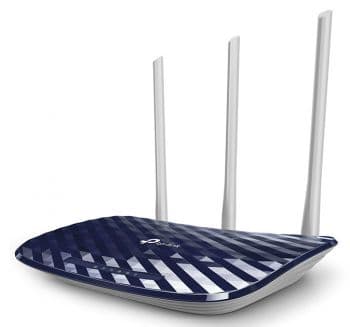 Роутер беспроводной TP-Link Archer C20 AC750 10/100BASE-TX синий - фото 2