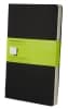 Блокнот Moleskine CAHIER JOURNAL QP318 Large 130х210мм обложка картон 80стр. нелинованный черный (3шт) - фото 3