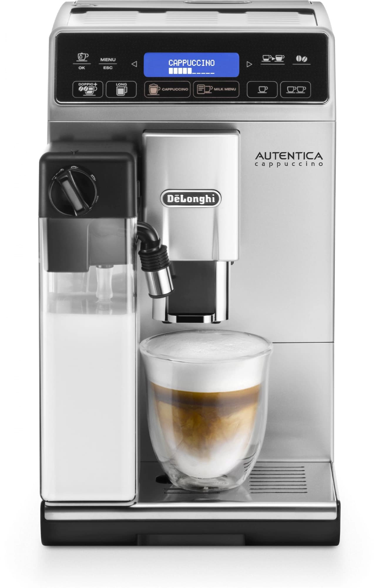 Кофемашина Delonghi Autentica ETAM29.660.SB 1450Вт серебристый/черный - фото 5